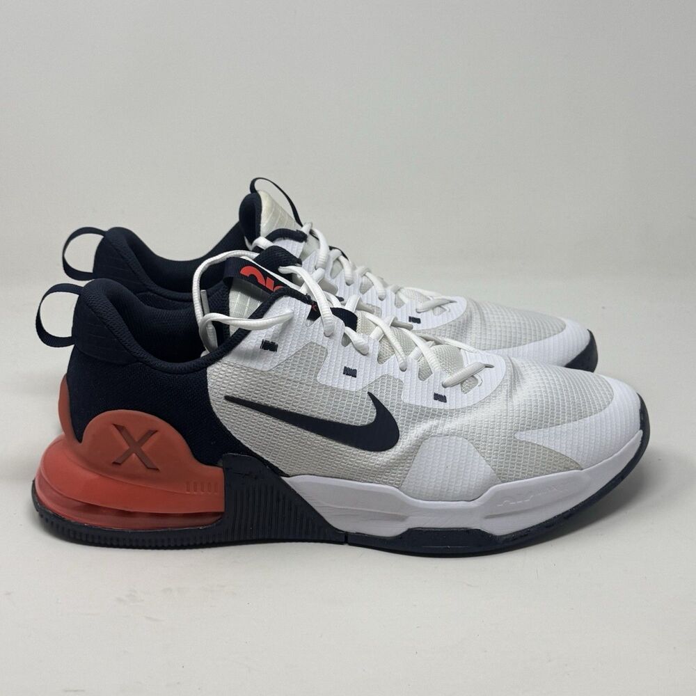 Nike Air Max Alpha Trainer 5 Sneakers Mens 14 White Navy Blue Crimson DM0829 102